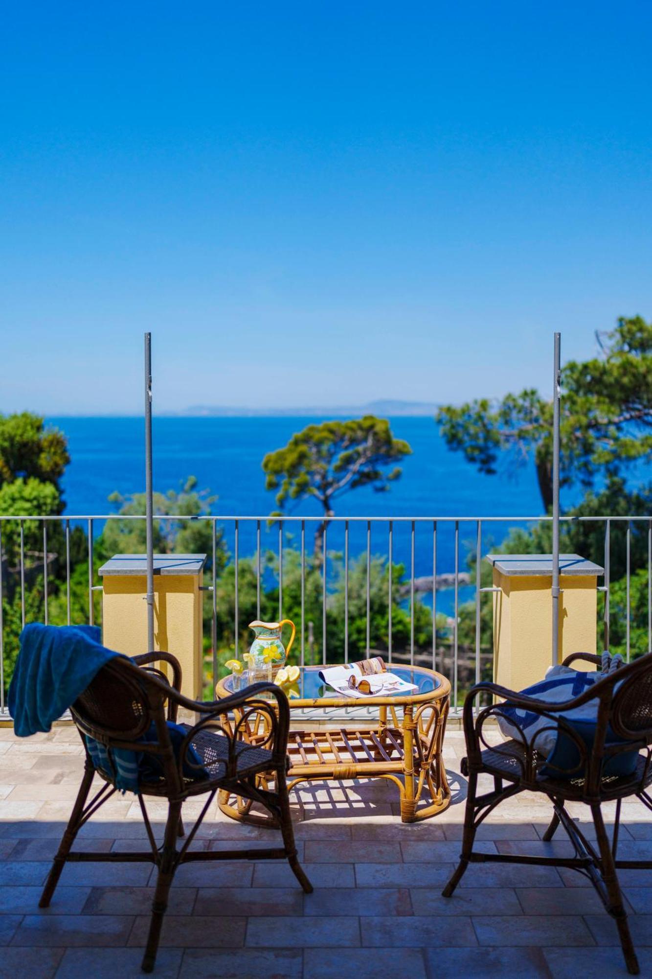 Villa Preziosa Al Pizzo 3 Km Da Sorrento Sant'Agnello Luaran gambar